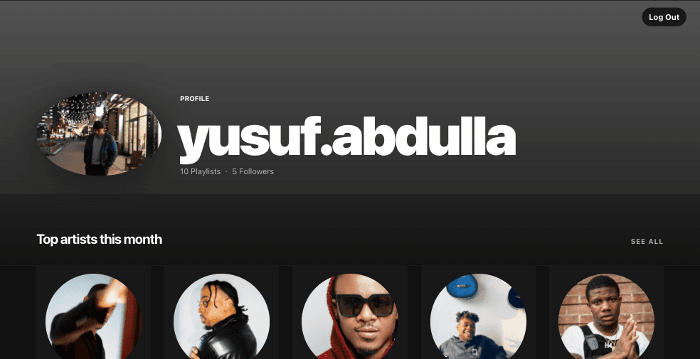 Spotify Profile
